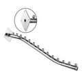Wholesale Retail  Supermarket Retail Hanging Metal Slatwall Display Pegboard Shelf Rack Hooks Display Hangers Accessories