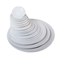 Factory Custom Wholesale Eco-Friendly Melamine Plastic Modern Luxury Dinner Plates Logo Flat Dishes Sets for Restaurant Wedding
