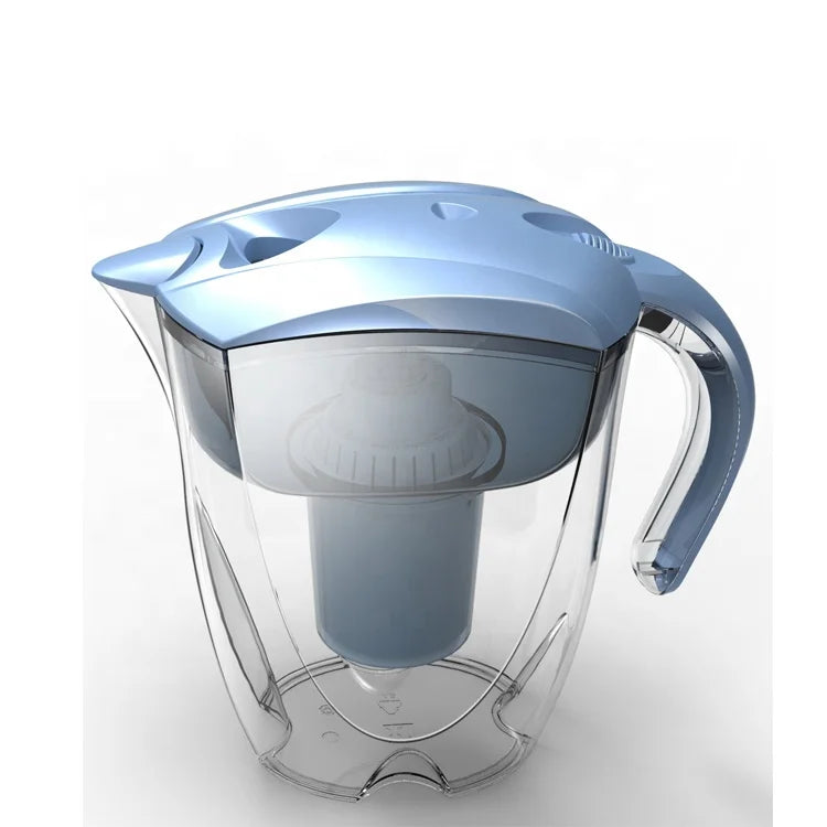 Fast Alkaline Plastic Filtering Water Purifier Pitcher With Filter Jug BPA Free