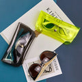 E5527 Wholesale Cheap Transparent PVC Sunglasses Storage Cases Box