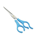 New Custom Design Plastic Handle Household Barber Hair Cutting Hair Scissors