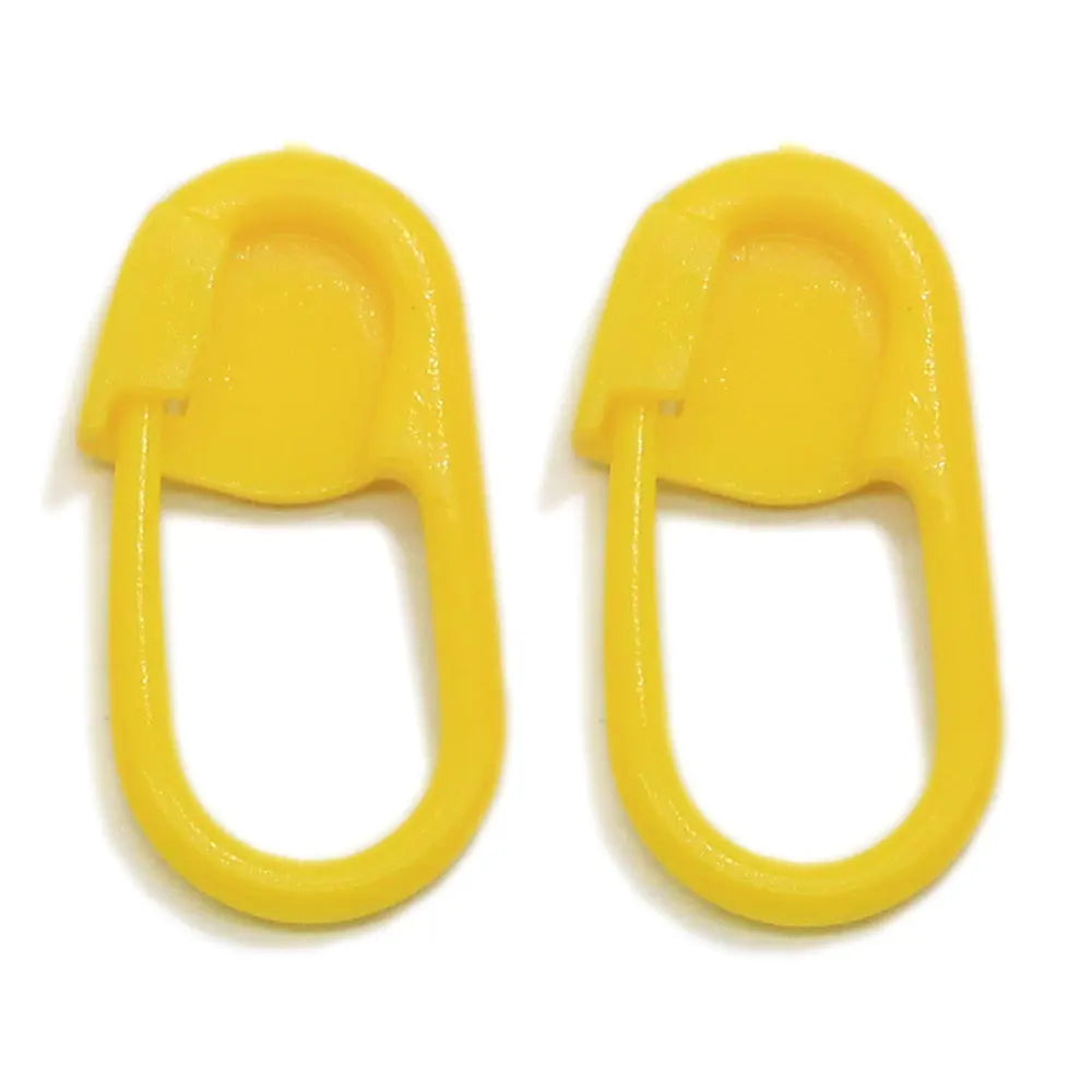 Matte Color Plastic Knitting Tools Locking Stitch Markets Crochet Tools Plastic Safety Pin for Craft Sewing Accessory