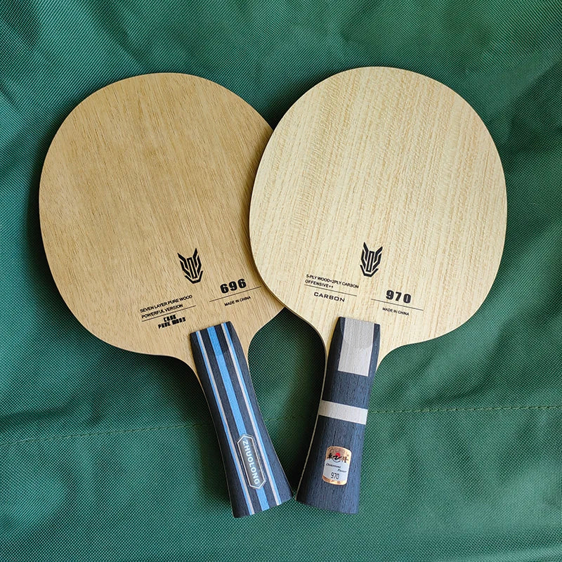 ZL 696&970 New Arrival Professional Carbon Blade Offensive Table Tennis Paddle