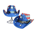 Stock Paper Straw Cowboy Hat Shapable Brim Sombreros Texas Western Cowboy Straw Hat Men Cowgirl Hat
