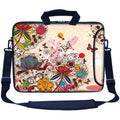 13~15 Inch Portable Neoprene Laptop Sleeve Computer Bag with Handle and Adjustable Shoulder Strap