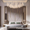 Luxury Design 5-Star Hotel Bedroom Furniture Double Queen King Upholstered Wall Panel Bed Set