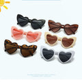 Lucky Heart Shaped Children Fashion Sunglasses Girls Sun Glasses Kids Love Sunglasses