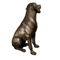 Solid Brass Wall Street Bull Figurine Retro Wealth Attractor Gold Office Desk Ornament Metal Tea Pet Engraved Carving Christmas