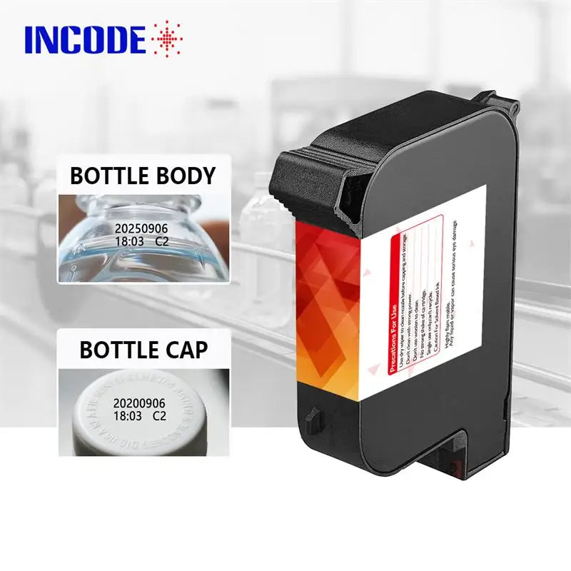 Non-encrypted Refillable Ink Cartridge for TIJ Industrial Printer Bulk Ink for Medicine Packaging