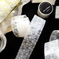 1Roll Pet Tape Lace Flower Series Base Hand Account Material Decoration Collage Printed Paintings 8 Models