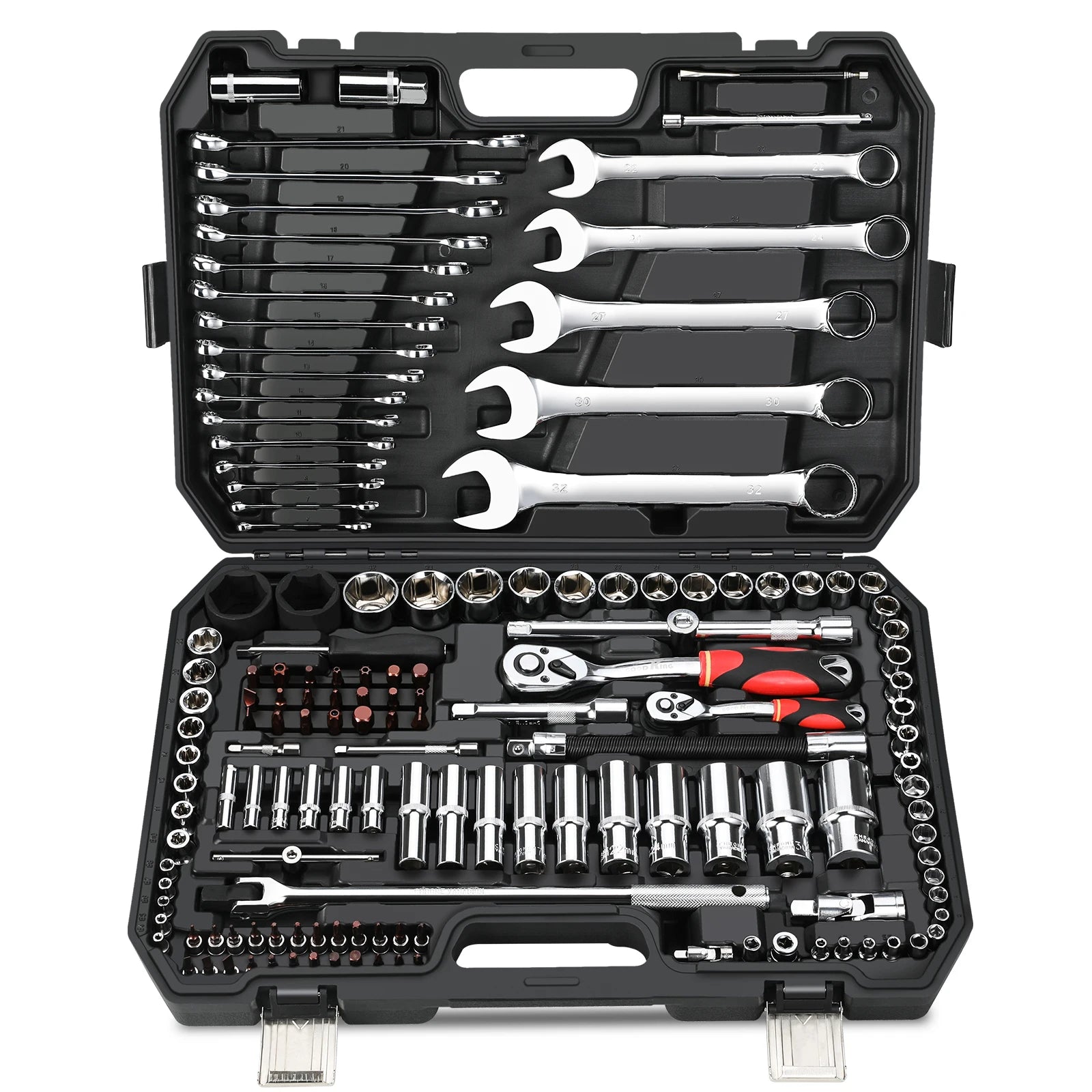 Spanner Set in Tool Box 148piece Hardware Set Multifunctional Tool Sets Professional Box Hand Tool