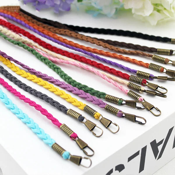 Adjustable Detachable Bag Shoulder Belt Strap Small Braid Bag Hanger