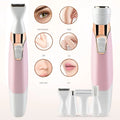 5 in 1 Body Hair Remover Electric Painless Eyebrow Trimmer for Women