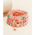 Bohemian Fashion Charm Woman Seed Beads Miyuki Stack Bracelets Set Summer Beach Designer Friendship Bracelet for Gift