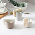 Customized Brand Ceramic Sponge Rack Absorbent Eco-friendly Diatomite Sponge Holder