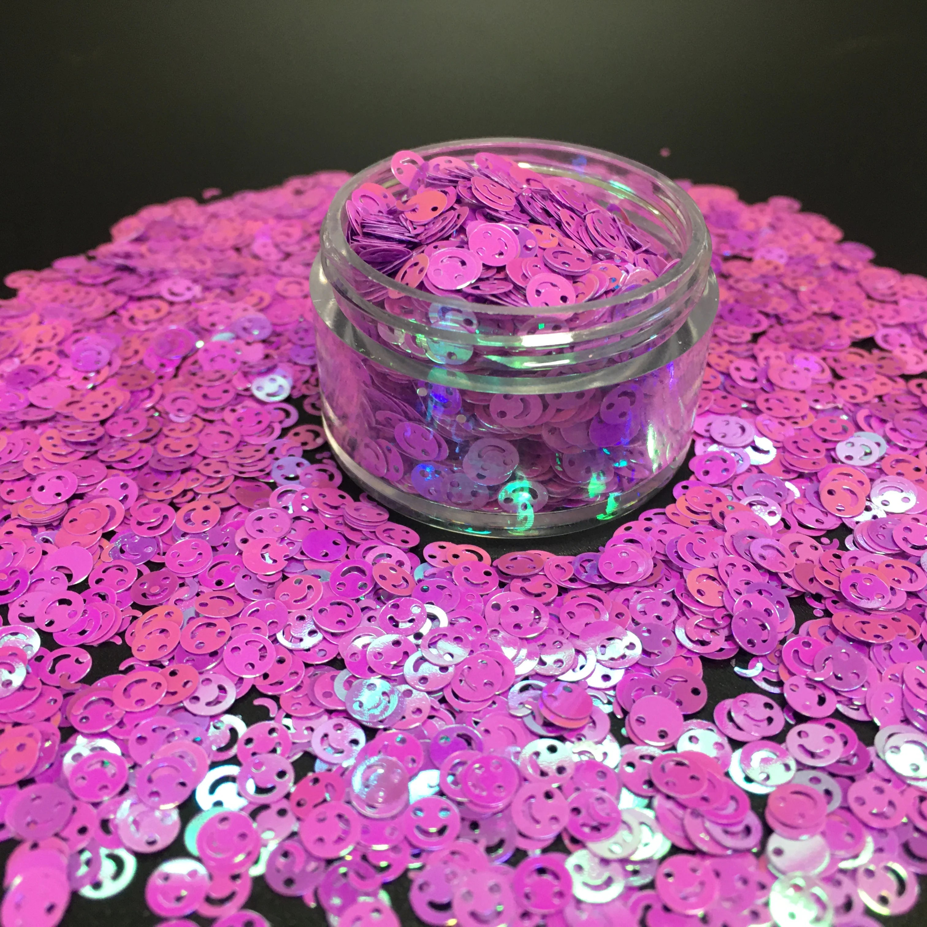 Wholesale Sequins 4mm Glitter Glue Holi Powders Diamond Dust Multicolor Sparkals in Bulk Chunky Glitter 1kg