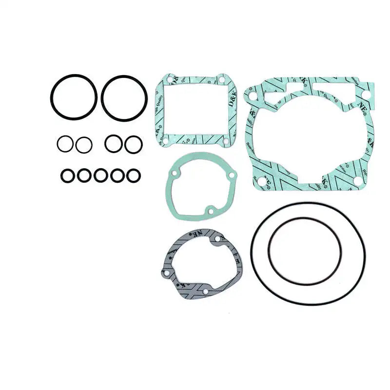 Nrteam Ktm EXC 250 04 Top Flat and Ring Gaskets Made of Graphite Stainless Steel Rubber Fiber for Optimal Performance