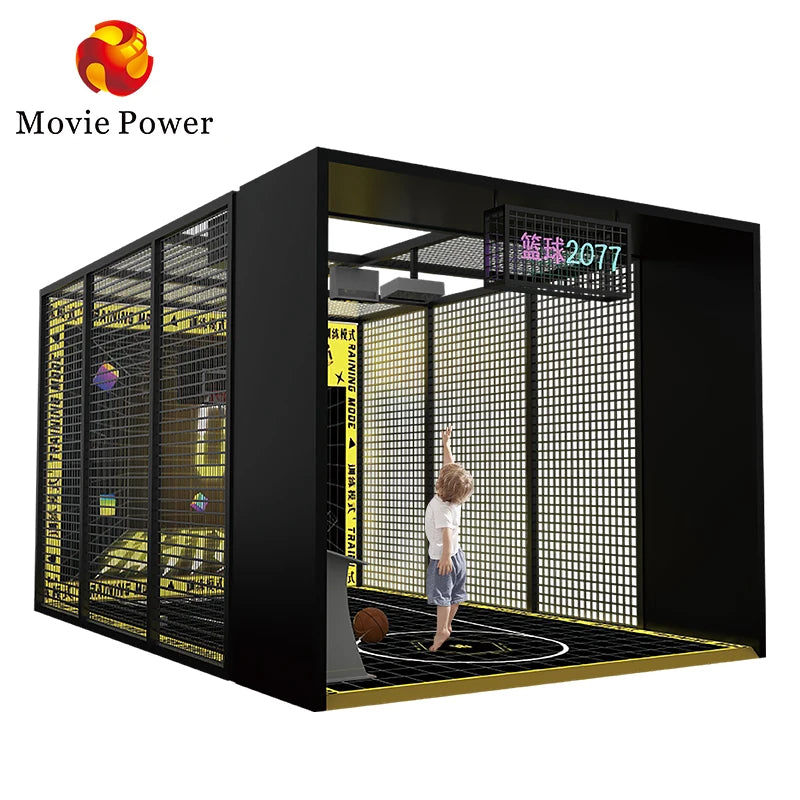 Hot Selling AR Projection Holographic Basketball Machine AR Projection Sports Amusement Park