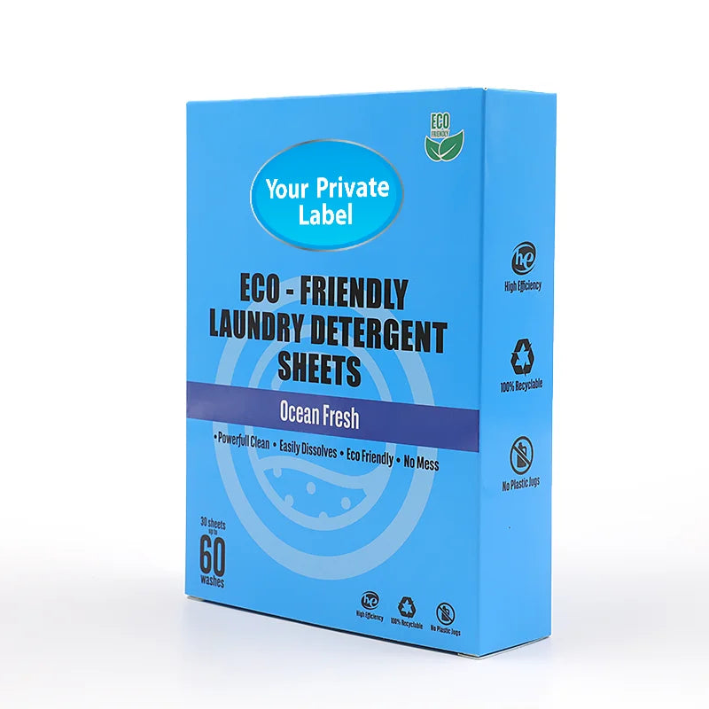 Eco-Friendly Solid Corn Starch Sheet Disposable Basic Material for Laundry Cleaning