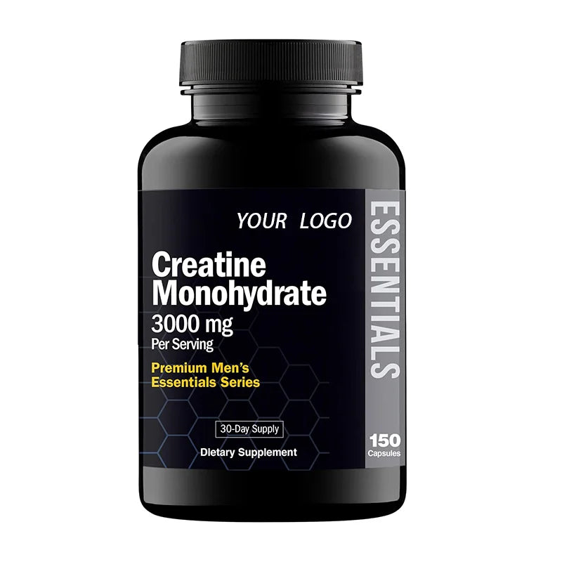 OEM Private Label Nutricost Protein Monohydrate Capsules Creatine Nutrition Supplements Support Power Energy Muscle Growth