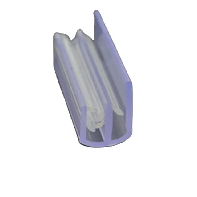 Promotion Display Label Clip Small PVC Plastic Extrusion Plastic Strip PVC Hook  for Supermarket Shelf