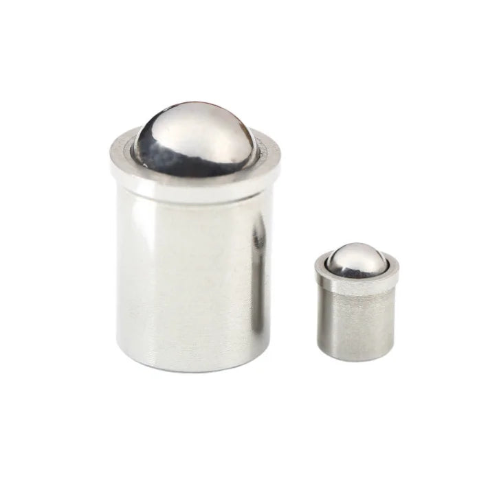 M3 M4 M5 Stainless Steel Press Ball Spring Plungers Flat Collar Ball Plunger