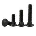 M4 M5 M6 M8 M10 M12 High Strength Carbon Steel Black Oxide Mushroom Head Square Neck Carriage Bolts 5/16 Zinc Coach Screws 160mm