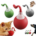 Electric Smart Automatic Bouncing Ball Toy for Cats & Small Dogs-Simple Interactive Training Toy with Boredom Buster Feature