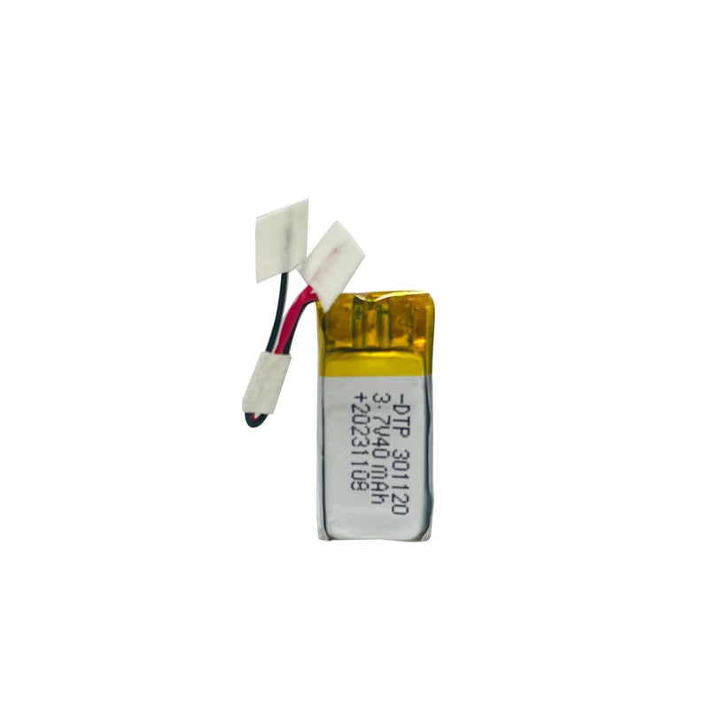 Wholesale OEM Mini Lipo Cell DTP 301120 3.7V 40mAh Small Lithium Li Polymer Batteries Rechargeable Battery with CB/KC/UN38.3