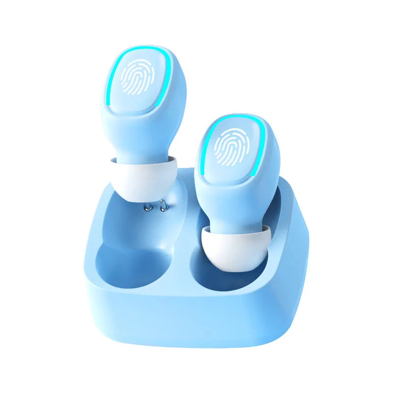 Factory Price Wireless Earbuds Touch Light Mini 40mA Earplugs Anti-Sweat HD Sound Quality Stereo Universal Headset Earphone
