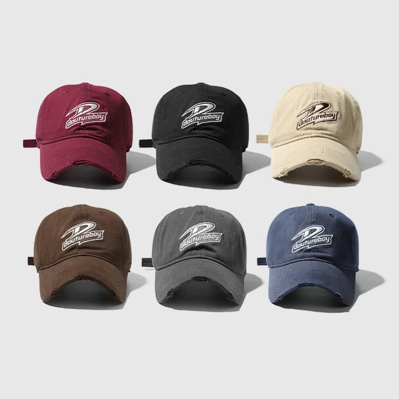 Embroidery Logo Unisex Summer Spring 6-Panel Sun Protection Outdoor Sports Baseball Hat