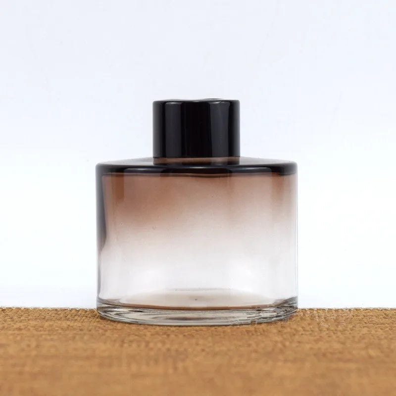 Special Design Empty 100ml Reed Diffuser Perfume Glass Bottles with Wooden Caps
