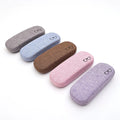 Wholesale Linen Cloth Handmade Eyeglass Box High Grade Men and Women Myopic Eyewear Boxes Custom Logo Sun Glasses Case
