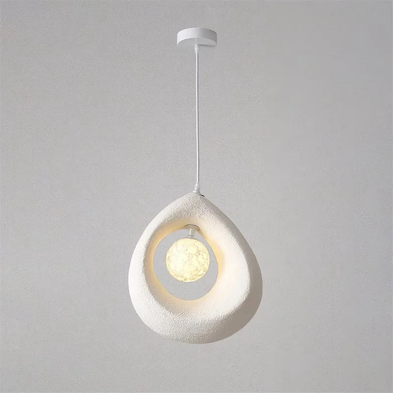 Creative Dining Room Pendant Light Luxury Led Lamp Wabi Sabi Pendant Light Wabi Sabi Lighting Pendant Lamp Ceiling Pendant Lamp