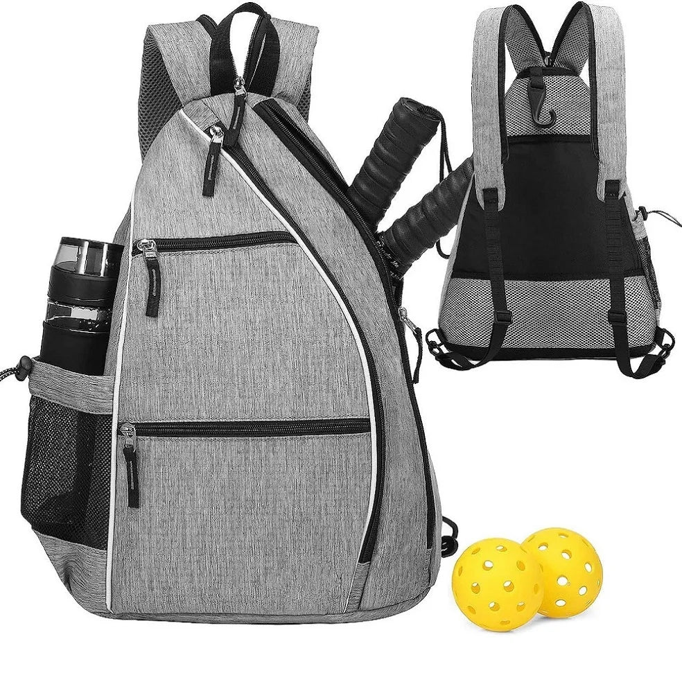 Free Customization Reversible Pickleball Paddle Bag High-Durable Polyester Backpack for Women and Men Paddle Backpack