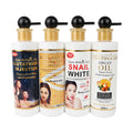 Best Snail White Body Lotion 500ml Organic Moroccan Argan Moisturizer Glycerin-Infused Skin Whitening Body Cream Brightening
