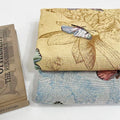 Butterfly and Flower Pattern Breathable Jacquard Yarn-Dyed Woven Upholstery Fabric for Home Textiles