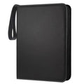MIO Premium Zip Trading Card Binder 4 Pocket 50 Page 400 Card Slots for MTG TCG Card Folder Made of Durable PU Material