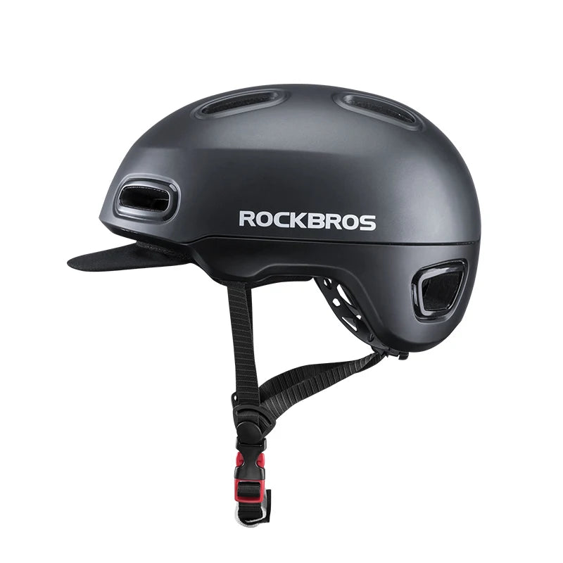ROCKBROS Bike Helmet Breathable EPS Integrally-molded Bicycle Unisex Shockproof Helmet Adjustable Hat Cycling Equipment