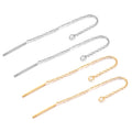 Ear Wire Hooks Earring Findings Accessories Stainless Steel Long Earring for DIY Jewelry Making