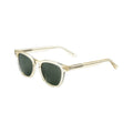 Retro Polarized Clear Sunglasses Men Women Fashion Square Shades Transparent Acetate Frame Ladies UV400 Driving Sun Glasses