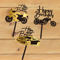Hot Sale Acrylic Customized Multi-Shape Happy Birthday Cake Topper by Sprintdream