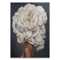 CHENISTORY 993045 Flower Girl DIY Drawing by Numbers Kits Drawing Canvas Pictures Figure Diy Painting by Numbers  Home Decor