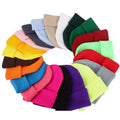 Winter Cap Wholesale Blank Multi-color Unisex Winter Hat Knit Beanie Custom logo Embroidery for Man Women Winter Hats
