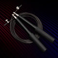 2026 Custom Logo Adjustable Durable PVC Cord Aluminum Speed Jump Rope 2.8m Unisex Fitness Sports Wholesale