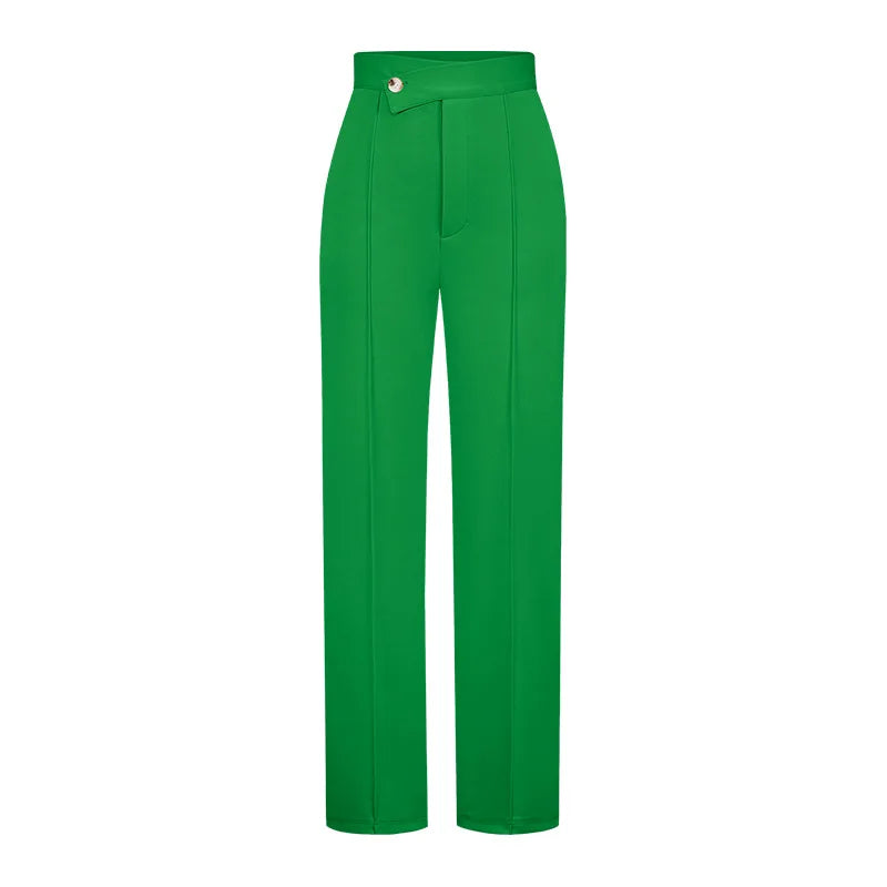 S-XL Casual Pants Autumn New Style Commuter Pants Versatile Fashion Women's Wide Leg Pants