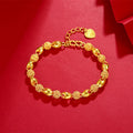 Fashion Wedding Jewelry Dubai Gold  Hollow Gold Plated  Bangle for Women