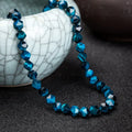 Factory Price 5.5/7.5mm DIY Natural Stone Accessories Fashion Personality Natural Large Cut Colorful Tiger Eye Stone Beads