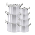 7 Pieces 14cm to 26cm Aluminum Caldero Nonstick Cookware Sets