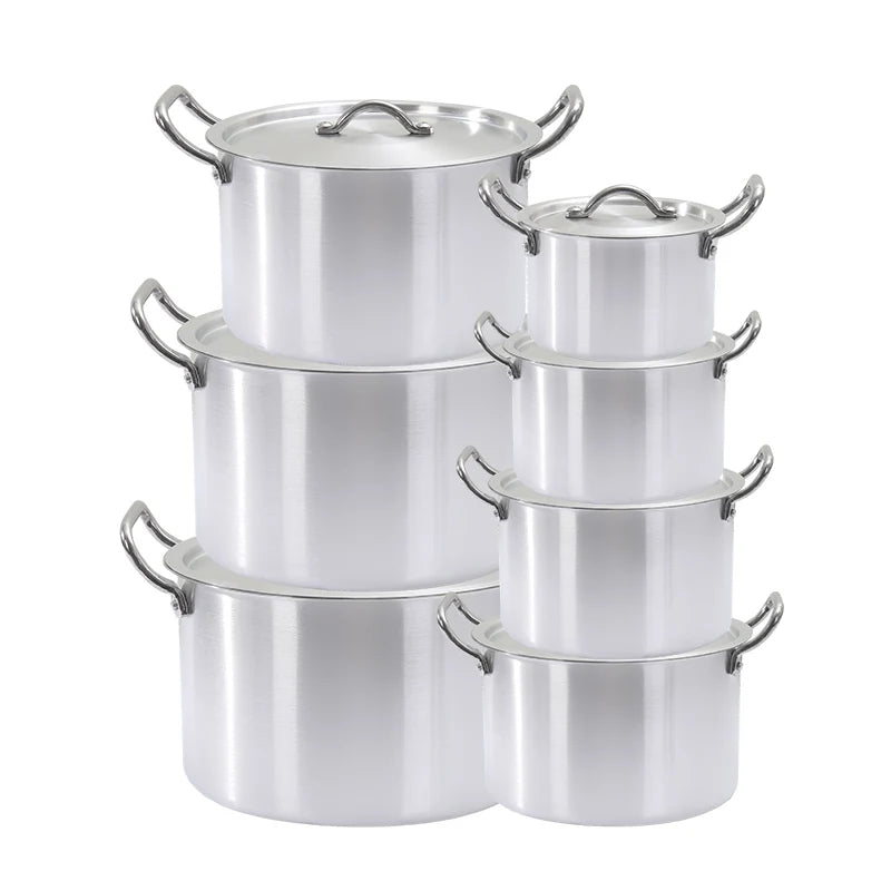7 Pieces 14cm to 26cm Aluminum Caldero Nonstick Cookware Sets